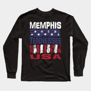 Memphis Tennessee USA T-Shirt Long Sleeve T-Shirt